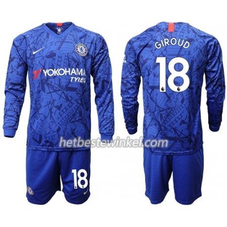 Chelsea Giroud 18 Voetbaltenues Kind Thuis 2019/20 - LS (+ Korte broeken)